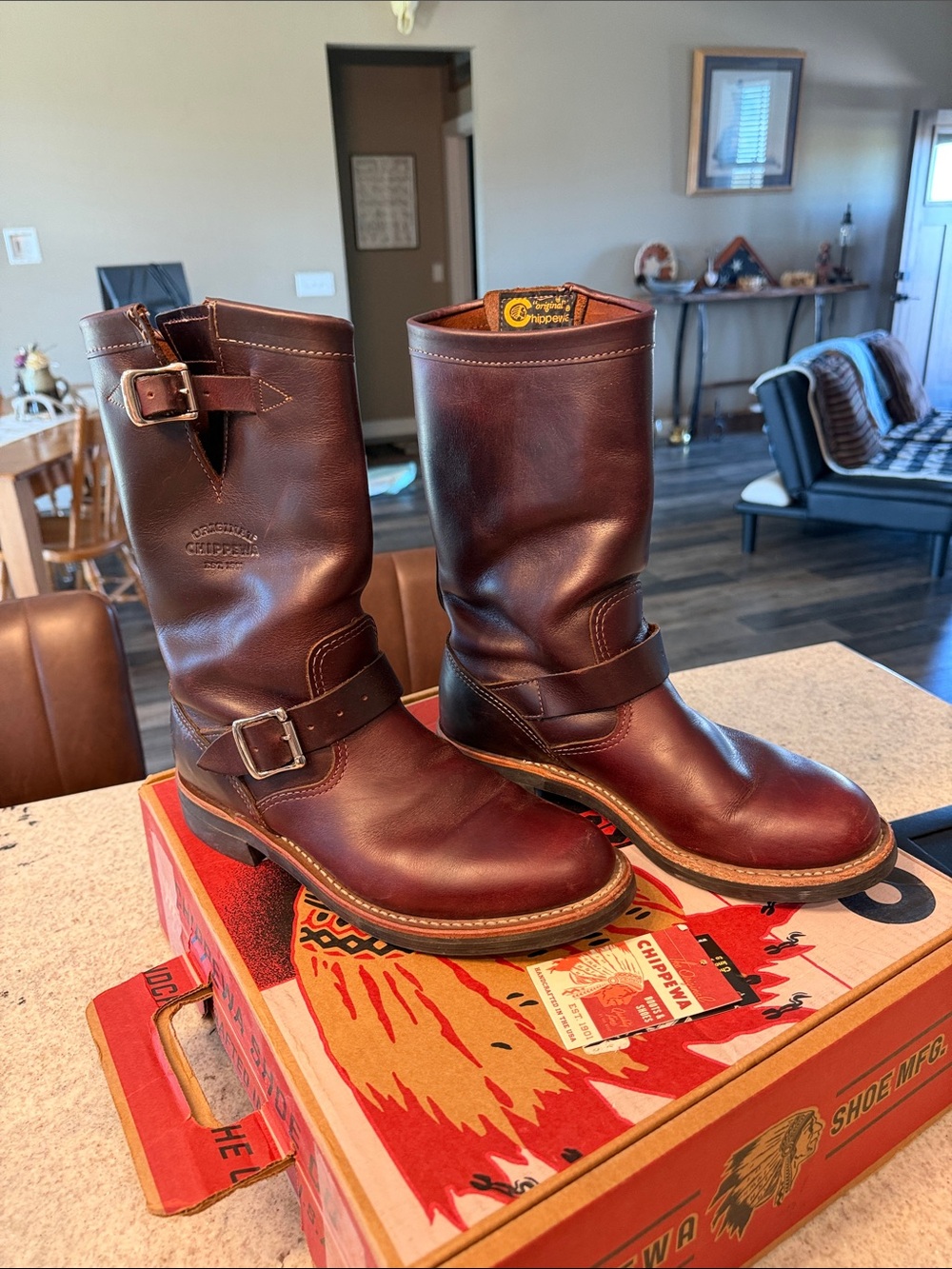 Chippewa women’s engineer boots